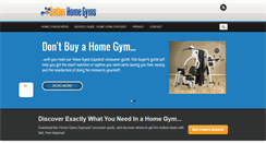 Desktop Screenshot of betterhomegyms.com