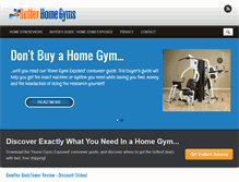 Tablet Screenshot of betterhomegyms.com